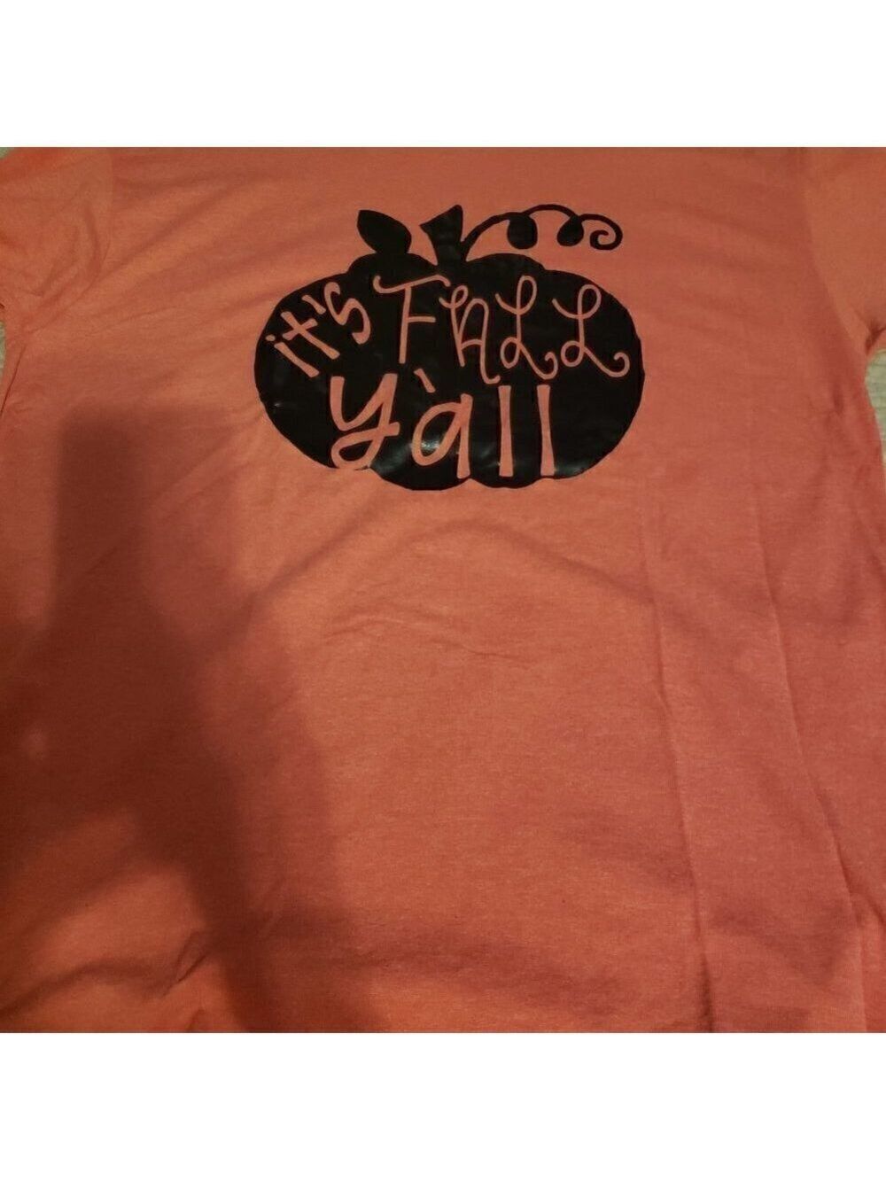 GILDAN Unisex Heathered Orange Fall Y'all shirt